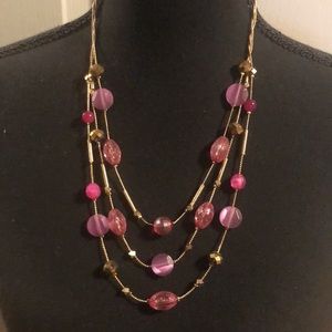 Layered necklace- see matching earrings listed separately